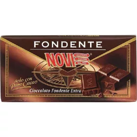   Novi dunkle Schokoladentafel 100g – Süße oder salzige Snacks für unterwegs und Genussmomente