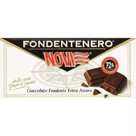   Novi Black Dark Chocolate Bar 100g – Süße oder salzige Snacks für unterwegs und Genussmomente