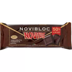   Novibloc Zartbitterschokoladegeschnitten 500g – Süße oder salzige Snacks für unterwegs und Genussmomente