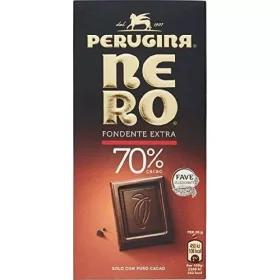   Perugina Nero Zartbitterschokolade (70 % Kakaoanteil) (85g) – Süße oder salzige Snacks für unterwegs und Genussmomente