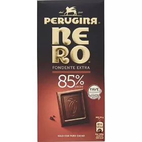   Perugina Nero Zartbitterschokolade (85 % Kakaoanteil) (85g) – Süße oder salzige Snacks für unterwegs und Genussmomente