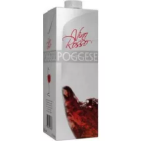   Poggese Rotwein 1ltr – Alkoholisches Getränk Spirituose oder Likör für Genussmomente