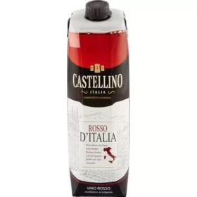   Castellino Rotwein 1ltr – Alkoholisches Getränk Spirituose oder Likör für Genussmomente