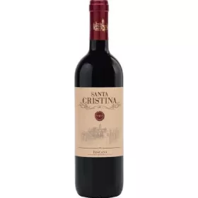   Antinori Santa Cristina Roter toskanischer Wein 75cl – Alkoholisches Getränk Spirituose oder Likör für Genussmomente