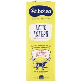   Arborea Vollmilch, 1-Liter-Karton - Frische Milch für Kaffee, Frühstück & tägliche Ernähru