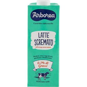   Arborea Magermilch, 1-Liter-Karton - Frische Milch für Kaffee, Frühstück & tägliche Ernähr