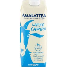   Amalattea Vollmilch von der Ziege 500ml - Frische Milch für Kaffee, Frühstück & tägliche E