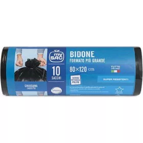   Sacme Maxi Extra Starke Mülltonne 80 x 120, 10 Stück – Süße oder salzige Snacks für unterwegs und Genussmomente
