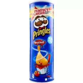   Pringles Ketchup Chips 175g – Süße oder salzige Snacks für unterwegs und Genussmomente