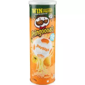   Pringles Paprika Chips 175g – Süße oder salzige Snacks für unterwegs und Genussmomente