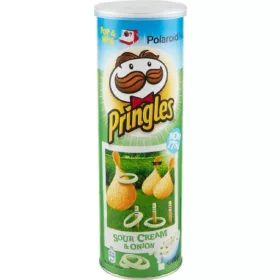   Pringles Sour Cream & Onion 175g – Süße oder salzige Snacks für unterwegs und Genussmomente