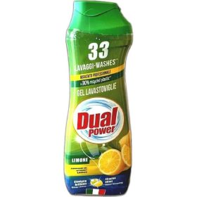  Dual Power Geschirrspülgel Multifunktion Zitrone 660 ml – Effective Dishwashing Liquid for Sparkling Clean Dishes
