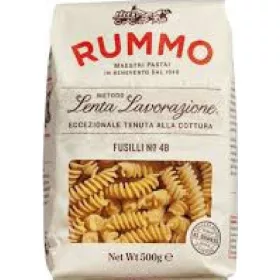   Rummo 48 Fusilli 500g – Italienische Pasta oder Reis Zutat für mediterrane Küche