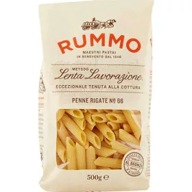   Rummo 66 Rigate Penne 500g – Italienische Pasta oder Reis Zutat für mediterrane Küche
