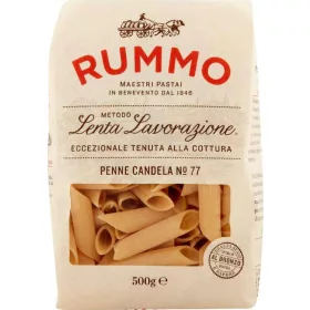   Rummo 77 Kerzenstifte 500g – Italienische Pasta oder Reis Zutat für mediterrane Küche