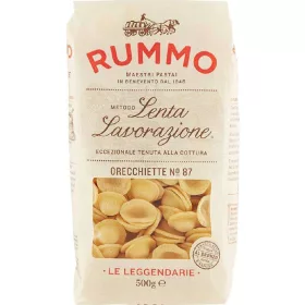   Rummo Spezialität 87 Orecchiette 500g – Italienische Pasta oder Reis Zutat für mediterrane Küche