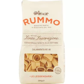   Rummo-Spezialität 141 Calamarata 500g – Italienische Pasta oder Reis Zutat für mediterrane Küche