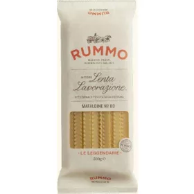   Rummo Spezialität 80 Mafaldine 500g – Italienische Pasta oder Reis Zutat für mediterrane Küche