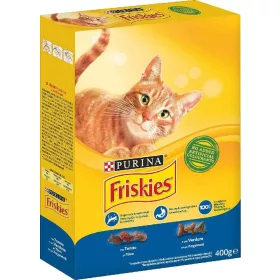   Friskies Katzenkroketten mit Thunfisch undgemüse 400g – Premium Cat Food Balanced Nutrition for Healthy Cats