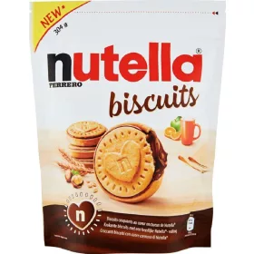   Ferrero Nutella Kekse 304g – Süße oder salzige Snacks für unterwegs und Genussmomente
