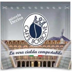   Borbone Decisa Schoten, 50 Stk – Tee Kaffee oder Zuckerprodukt für Frühstück und Heißgetränke