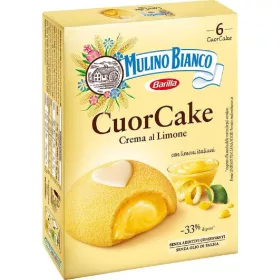   Mulino Bianco Cuor Kuchen 6 Stück 210g – Süße oder salzige Snacks für unterwegs und Genussmomente