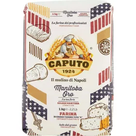   Caputo Manitoba Mehlgold 1 kg Premium Flour Bread or Baking Ingredient – Ideal for Baking