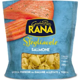   Fra Brown Frog mit Lachs 250g – Italienische Pasta oder Reis Zutat für mediterrane Küche