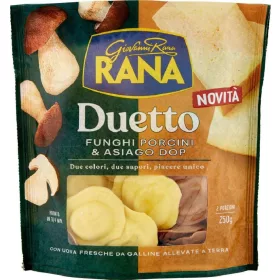   Fra Duetto mit Steinpilzen und Asiago DOP 250g – Italienische Pasta oder Reis Zutat für mediterrane Küche
