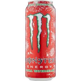   Monster Watermelon 50 cl - Energy Drink for Active Days & Bold Enjoyment
