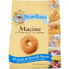   Mulino Bianco Macine Kekse 800 g – Süße oder salzige Snacks für unterwegs und Genussmomente