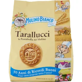   Mulino Bianco Tarallucci Kekse 800 g – Süße oder salzige Snacks für unterwegs und Genussmomente