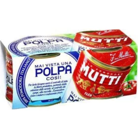   Mutti Tomatenpulpe 2x210 g 420 g Premium Tomatensauce / Pesto – Mediterrane Küche Sauce