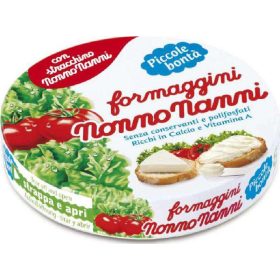   Nonno Nanni Frischkäse Portionen 140 g - Traditioneller Käse für Frühstück, Küche & vielse
