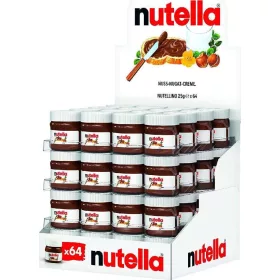  Nutella Ferrero 25 g x 64 Stück – Süße oder salzige Snacks für unterwegs und Genussmomente