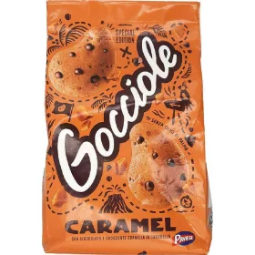   Pavesi Gocciole Karamell 300 g – Süße oder salzige Snacks für unterwegs und Genussmomente