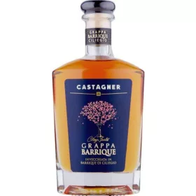   Castagner Kirsch-Barrique Grappa 35 cl – Alkoholisches Getränk Spirituose oder Likör für Genussmomente
