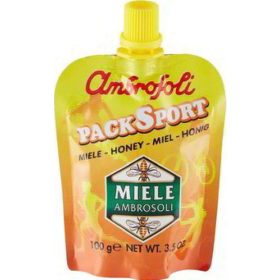   Ambrosoli Honig Sport 100 g Honig oder Fruchtaufstrich – Frühstück Brotaufstrich Süßer Genuss