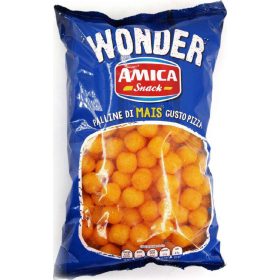   Amica Chips Wonder Pizzabällchen 125 g – Süße oder salzige Snacks für unterwegs und Genussmomente