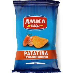   Amica Chips Tomatenchips 100 g – Süße oder salzige Snacks für unterwegs und Genussmomente