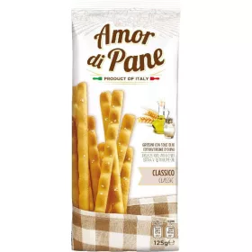   Amordipane Grissini Klassisch 125 g Premium Flour Bread or Baking Ingredient – Ideal for Baking