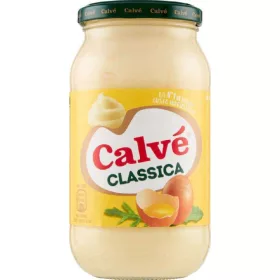   Calvé Klassische Mayonnaise Glas 450 ml Premium Tomatensauce / Pesto – Mediterrane Küche Sauce