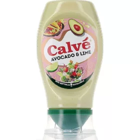   Calvé Top Down Avocado-Limetten-Sauce 250 ml Premium Tomatensauce / Pesto – Mediterrane Küche Sauce