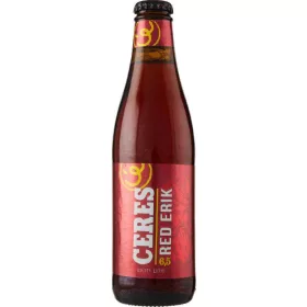   Ceres Red Erik Bier 6,5% 33 cl – Alkoholisches Getränk Spirituose oder Likör für Genussmomente