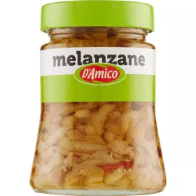   D'Amico Auberginenfilets 280g – Canned Legumes or Vegetables for Salads, Soups and Everyday Cooking