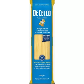   De Cecco Nr. 414 Große Spaghettoni 500 g – Italienische Pasta oder Reis Zutat für mediterrane Küche