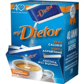   Dietor Süßstoff Portionsspender 210 Stück – Tea Coffee or Sugar Product for Breakfast and Hot Drinks