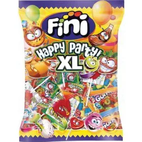   Fini Happy Party Fruchtgummis Beutel 500 g – Süße oder salzige Snacks für unterwegs und Genussmomente