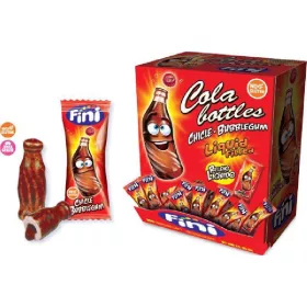   Fini Cola-Kaugummi Flaschen 200 Stück – Süße oder salzige Snacks für unterwegs und Genussmomente