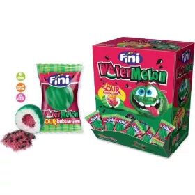   Fini Wassermelonen-Kaugummi 200 Stück – Süße oder salzige Snacks für unterwegs und Genussmomente